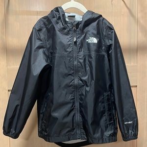 The North Face windbreaker black size 6